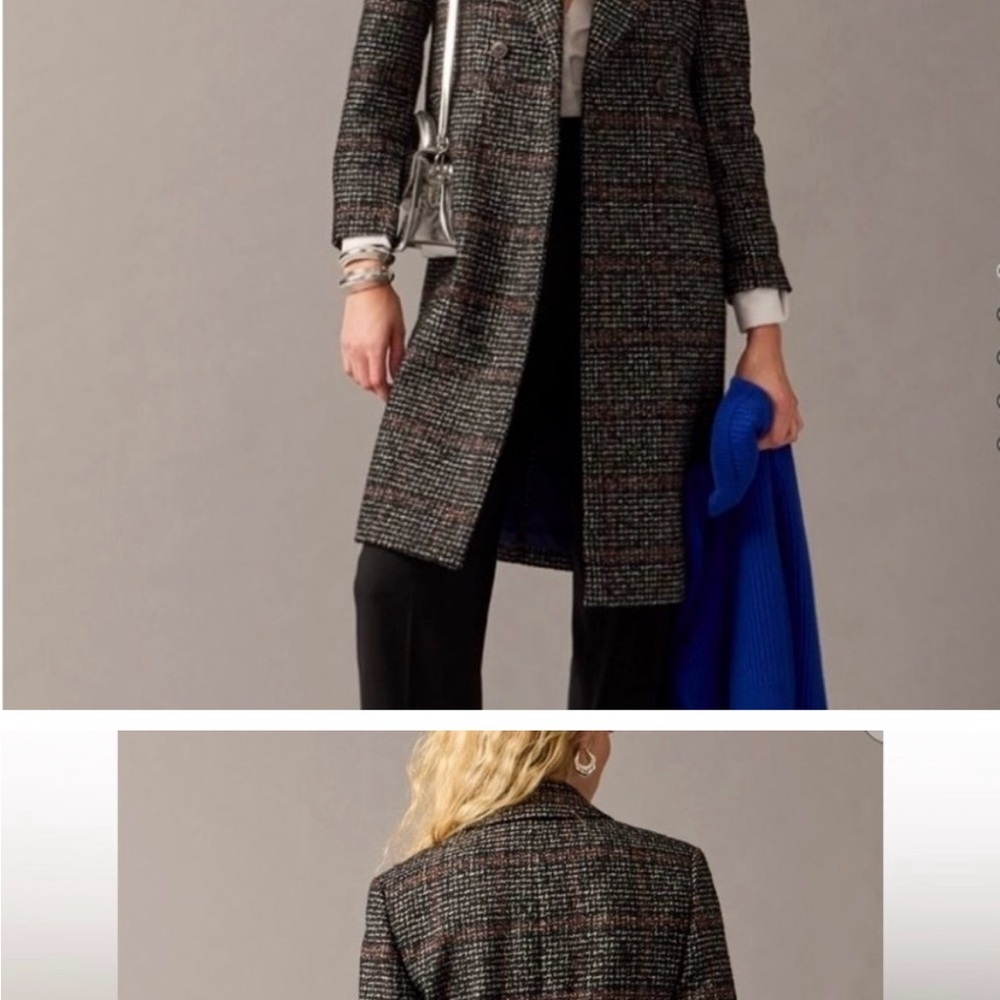 Jcrew collection wool coat